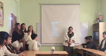 Gələcək ailə qurucuları kimi ”Gənclərə məsləhətlərin verilməsi və psixoloji dəstəyin göstərilməsi” mövzusunda tədbir keçirilmişdir.