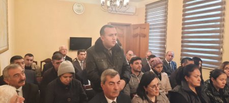 Laçın Rayon İcra Hakimiyyətinin başçısı Aqil Nəzərlinin növbəti görüşü-səyyar qəbulu Bakı şəhərinin Nərimanov rayonunda keçirildi. 19.12.2025