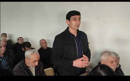 Ağstafa rayon İcra Hakimiyyəti qəbul keçirmişdi