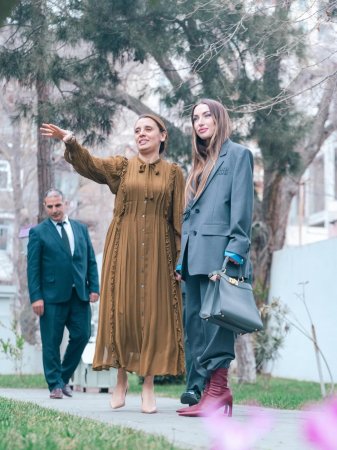 Prezidentin gəlini Autizm Mərkəzində - Fotolar