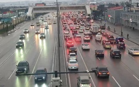 Hazırda Bakı yollarındakı vəziyyət - Fotolarda