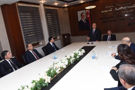 Yeni icra başçısı kollektivə təqdim olundu - Fotolar