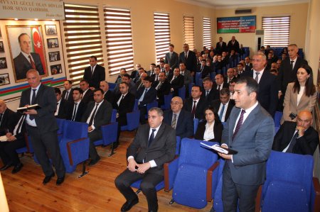 Laçın Rayonu İcra Hakimiyyəti başçısı Aparatında cari məsələlərə və qarşıda duran vəzifələrə dair müşavirə keçirilmişdir