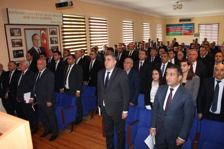 Laçın Rayonu İcra Hakimiyyəti başçısı Aparatında cari məsələlərə və qarşıda duran vəzifələrə dair müşavirə keçirilmişdir