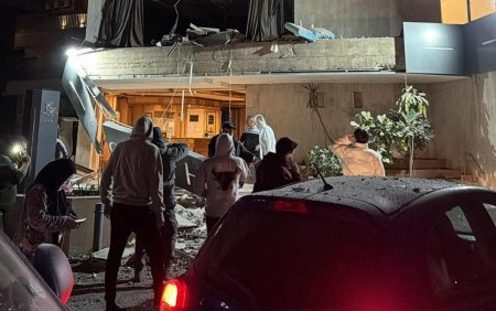 İsrail Beyrutda hoteli vurdu