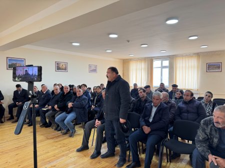 Laçın Rayon İcra Hakimiyyətinin başçısı Aqil Nəzərlinin növbəti görüşü-səyyar qəbulu Ağcabədi rayonunda keçirildi. 04.03.2026