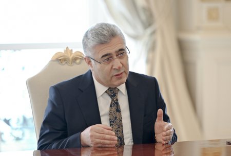 Prezident Muhsin Şentürkü qəbul edib - FOTOLAR