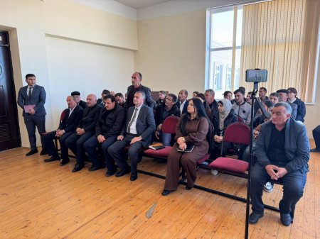 Laçın Rayon İcra Hakimiyyətinin başçısı Aqil Nəzərlinin növbəti görüşü-səyyar qəbulu Yevlax rayonunda keçirildi. 08.04.2026