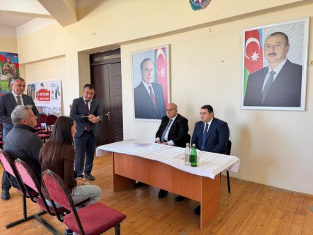 Laçın Rayon İcra Hakimiyyətinin başçısı Aqil Nəzərlinin növbəti görüşü-səyyar qəbulu Yevlax rayonunda keçirildi. 08.04.2026