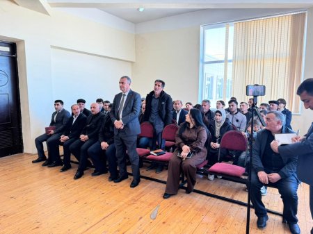 Laçın Rayon İcra Hakimiyyətinin başçısı Aqil Nəzərlinin növbəti görüşü-səyyar qəbulu Yevlax rayonunda keçirildi. 08.04.2026