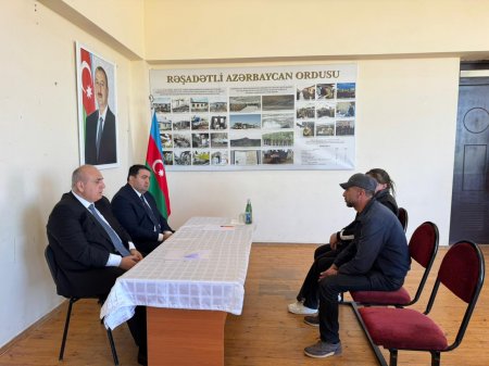 Laçın Rayon İcra Hakimiyyətinin başçısı Aqil Nəzərlinin növbəti görüşü-səyyar qəbulu Yevlax rayonunda keçirildi. 08.04.2026