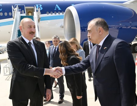 İlham Əliyev və birinci xanım Türkiyədədir - FOTOLAR