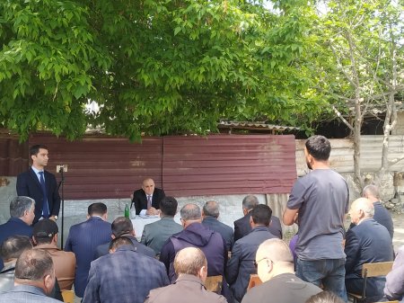 Laçın Rayon İcra Hakimiyyətinin başçısı Aqil Nəzərlinin növbəti görüşü-səyyar qəbulu Beyləqan rayonunda keçirildi. 01.05.2026