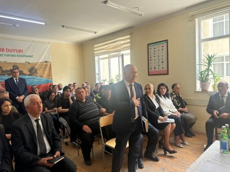 Laçın Rayon İcra Hakimiyyətinin başçısı Aqil Nəzərlinin növbəti görüşü-səyyar qəbulu Abşeron rayonunda keçirildi. 25.05.2026