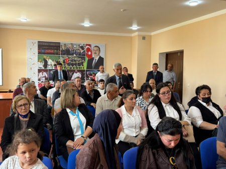 Laçın Rayon İcra Hakimiyyətinin başçısı Aqil Nəzərlinin növbəti görüşü-səyyar qəbulu Gəncə şəhərində keçirildi. 05.06.2026