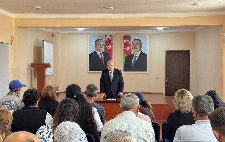 Laçın Rayon İcra Hakimiyyətinin başçısı Aqil Nəzərlinin növbəti görüşü-səyyar qəbulu Gəncə şəhərində keçirildi. 05.06.2026