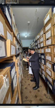 Laçın Rayon Dövlət Arxivində ekskursiya təşkil edilmişdir.