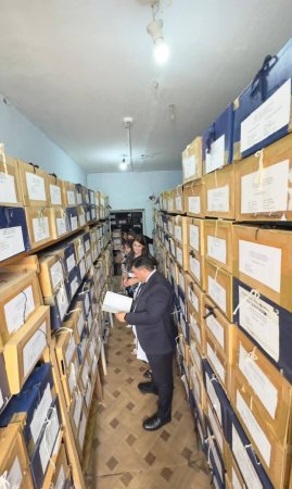 Laçın Rayon Dövlət Arxivində ekskursiya təşkil edilmişdir.
