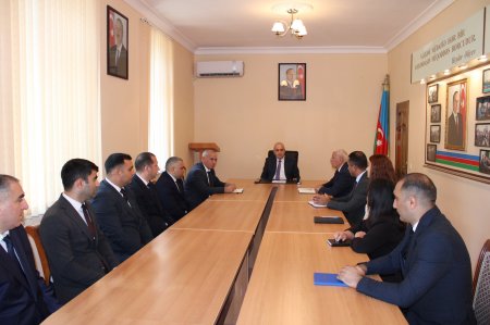 Laçın Rayon İcra Hakimiyyətində dövlət qulluqçularının peşə bayramı günü qeyd edilmişdir. 23.06.2026