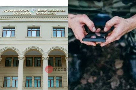 Müdafiə Nazirliyindən hərbçilərlə bağlı CİDDİ XƏBƏRDARLIQ