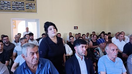 Laçın Rayon İcra Hakimiyyətinin başçısı Aqil Nəzərlinin növbəti görüşü-səyyar qəbulu Sabunçu rayonunda keçiri