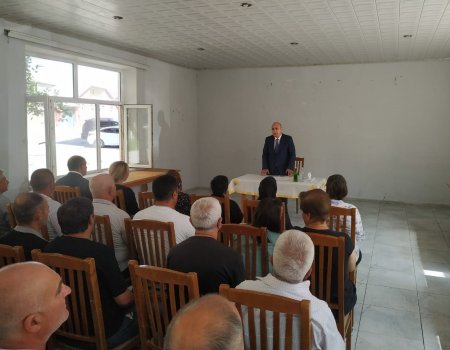 Laçın Rayon İcra Hakimiyyətinin başçısı Aqil Nəzərlinin növbəti görüşü-səyyar qəbulu Qaradağ rayonunda keçirildi. 24.07.2026