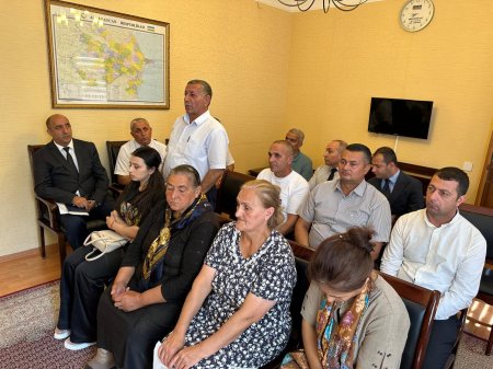 Laçın Rayon İcra Hakimiyyətinin başçısı Aqil Nəzərlinin növbəti görüşü-səyyar qəbulu Nərimanov rayonunda keçirildi. 27.07.2026