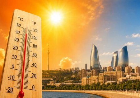 Bu gün Azərbaycanda rekord isti gözlənilir - PROQNOZ