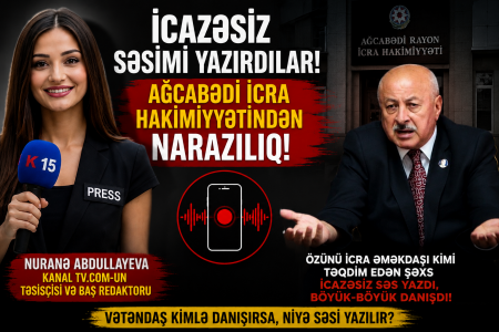 KanalTv.com-un təsisçisi və baş redaktoru Nuranə Abdullayevanın səsi niyə qeydə alınır?